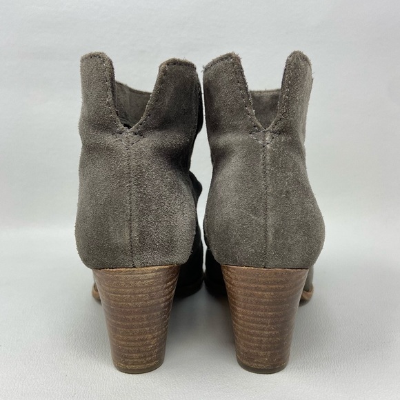 Splendid Rodeo Brown Suede Slouchy Ankle Boots, Women’s Size 7.5M - Picture 8 of 14